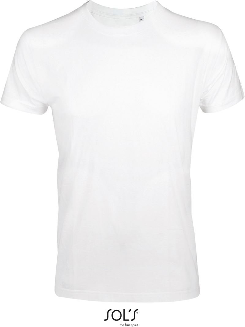 Levně Pánské tričko "Slim Fit" - white