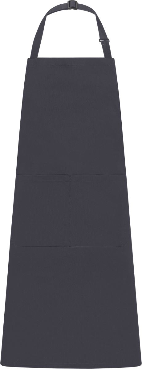 Levně Zástěra s laclem - carbon