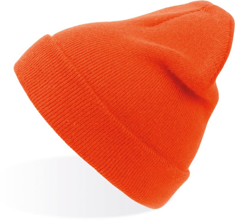 Levně Pletená čepice "Wind" - orange