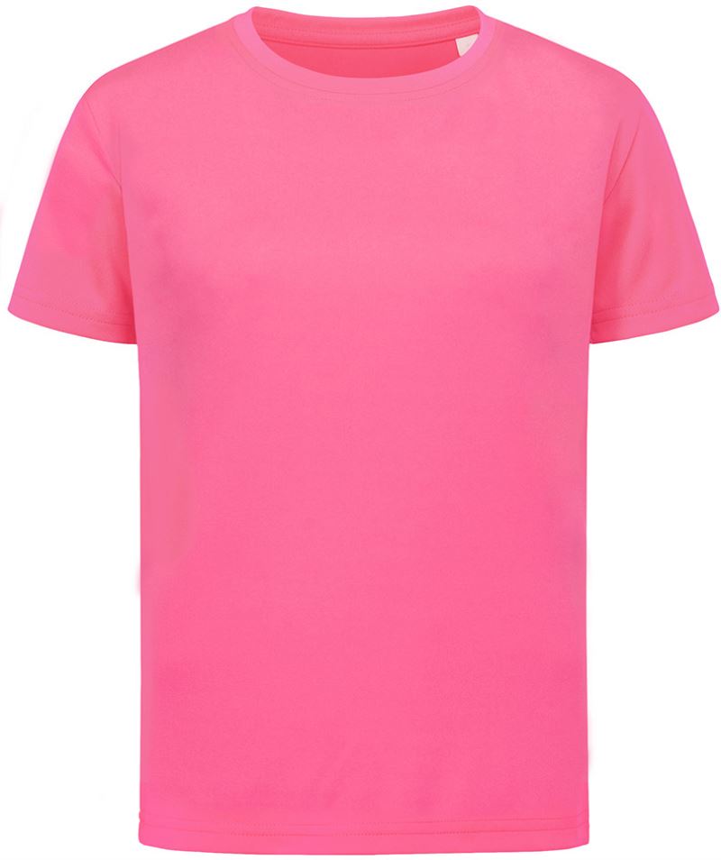 Levně Dětské sportovní tričko Interlock - sweet pink