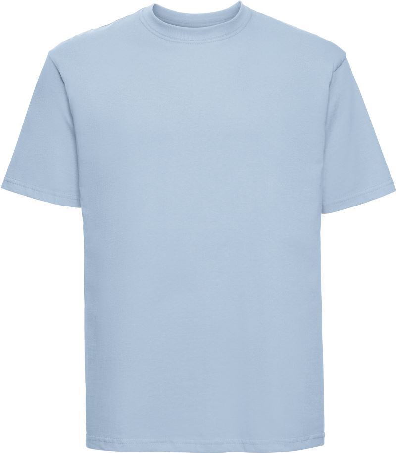 Levně Tričko z těžké bavlny "Authentic" - mineral blue