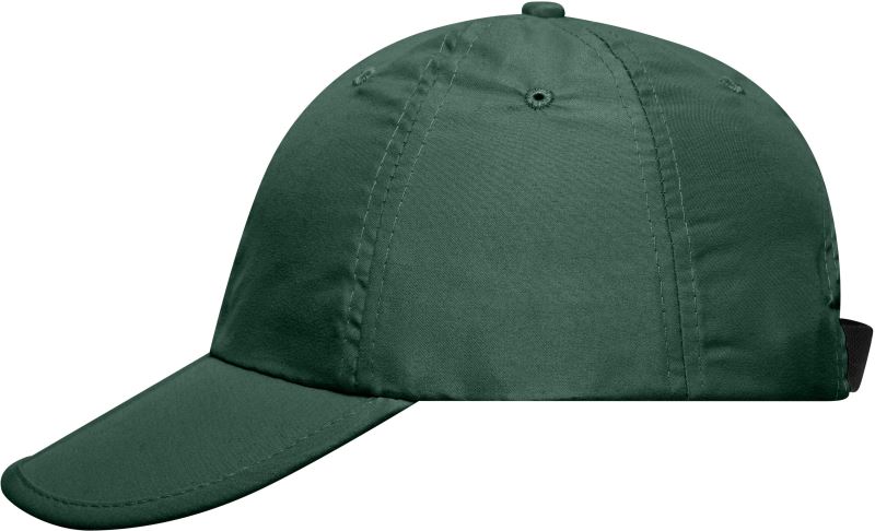 Levně 6 panelová skládací kšiltovka - dark green