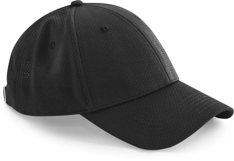 Levně 6 panelová kšiltovka "Air Mesh" - black