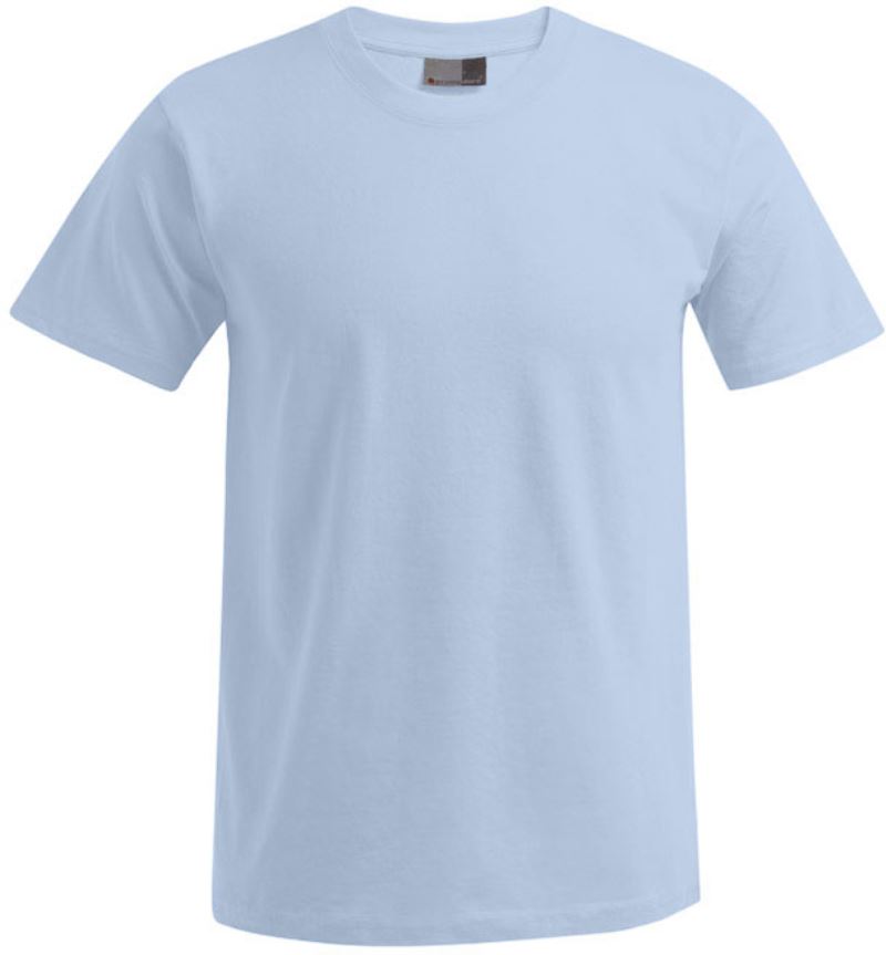 Levně Pánské tričko "Premium" - baby blue