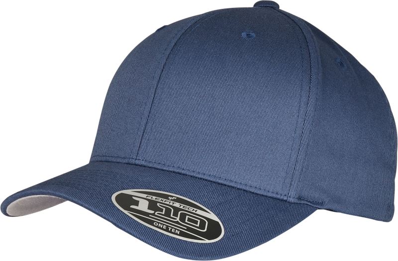 Levně 6 panelová vlněná česaná kšiltovka Flexfit - navy