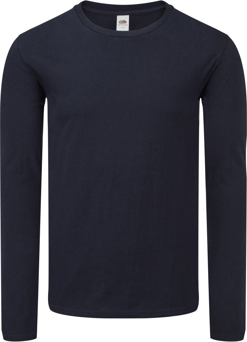 Levně Tričko s dlouhým rukávem - deep navy