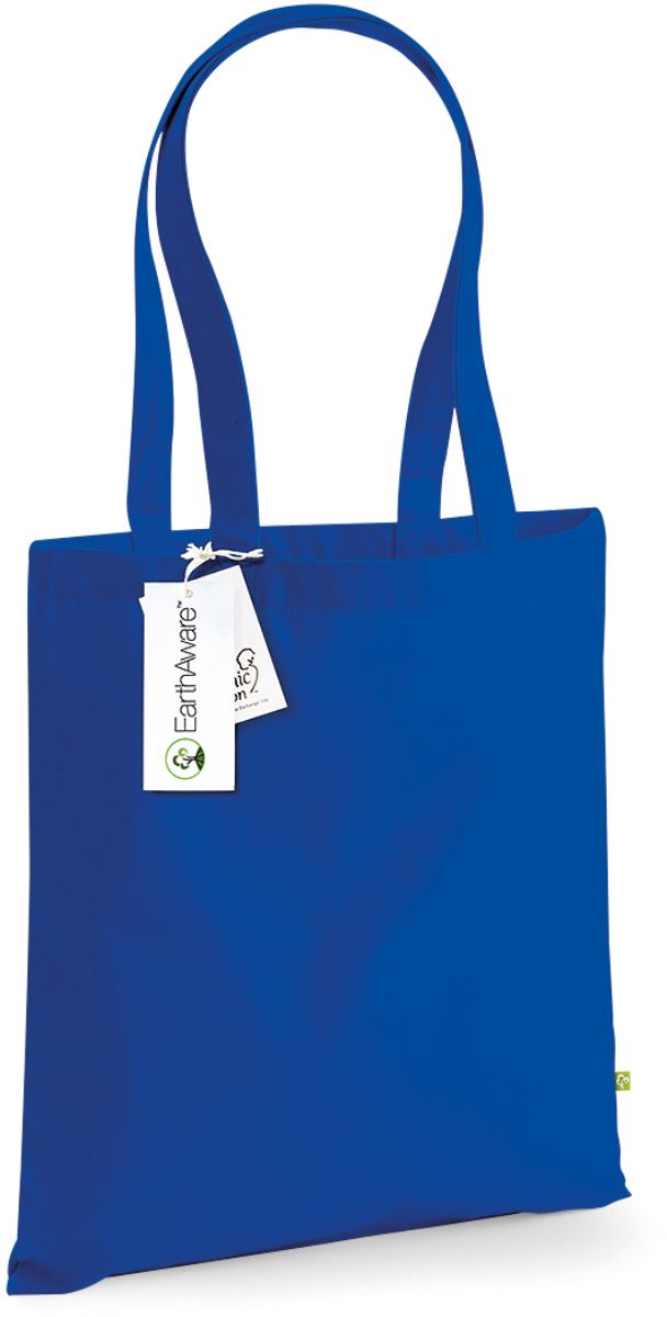 EarthAware™ taška z bio bavlny - bright royal