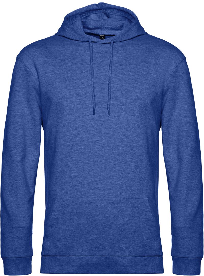 Levně Pánská mikina s kapucí - heather royal blue