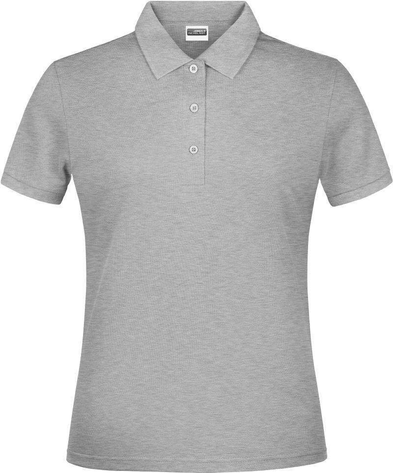 Levně Dámské piqué polo - grey heather