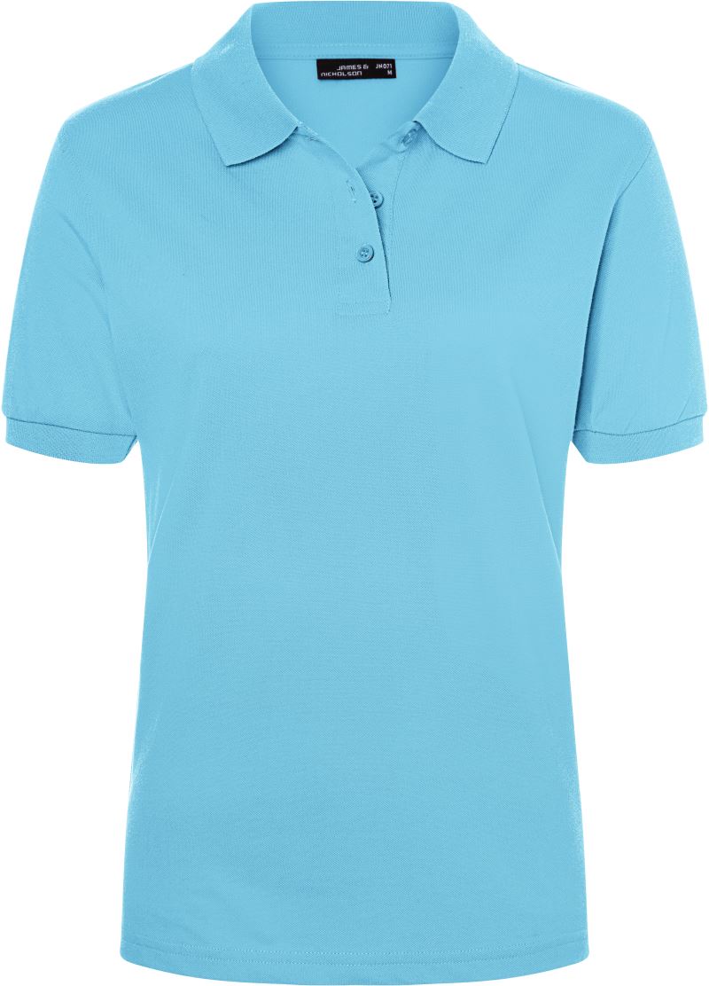 Dámské piqué polo - sky blue