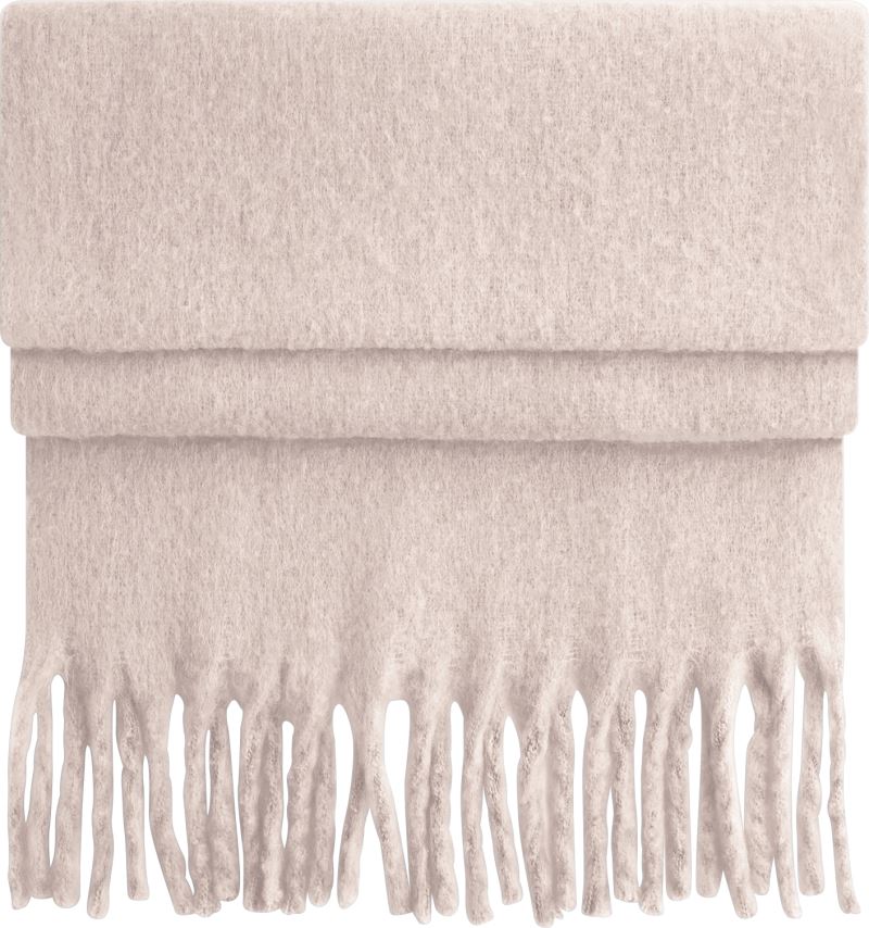 Levně Šála "Fluffy" - blush pink