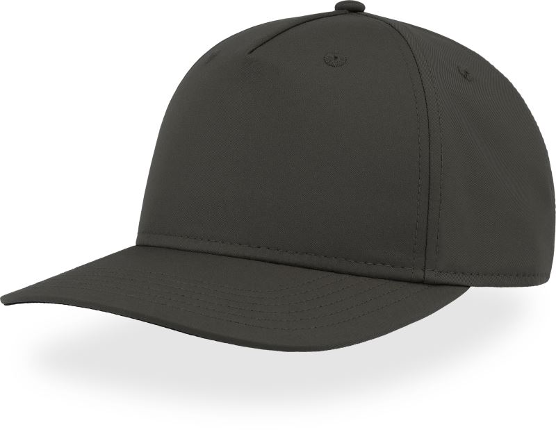5 panelová kšiltovka - dark grey