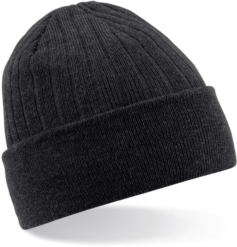 Thinsulate™ pletená čepice - black