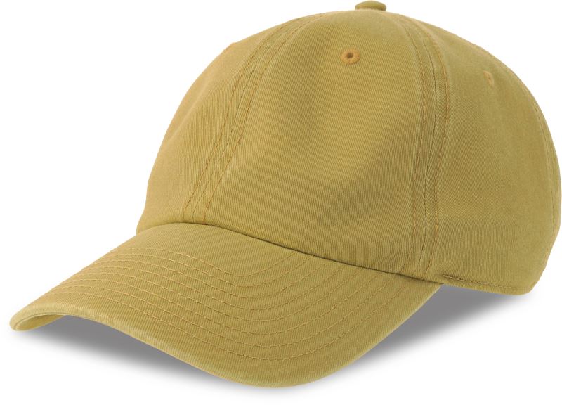 Levně 6 panelová vintage kšiltovka - mustard