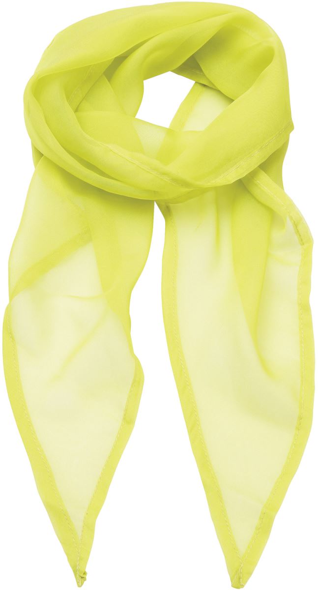 Levně Lehký dámský šátek "Colours" - lime