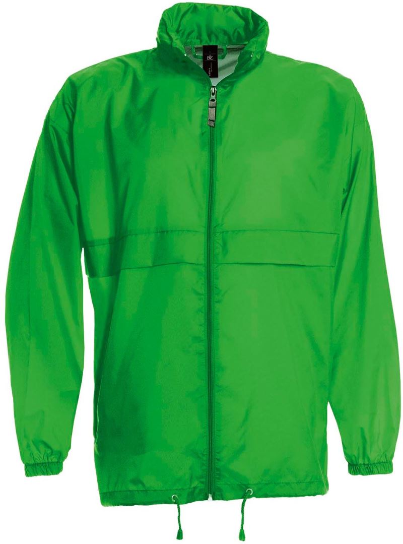 Levně Větrovka bez podšívky - real green