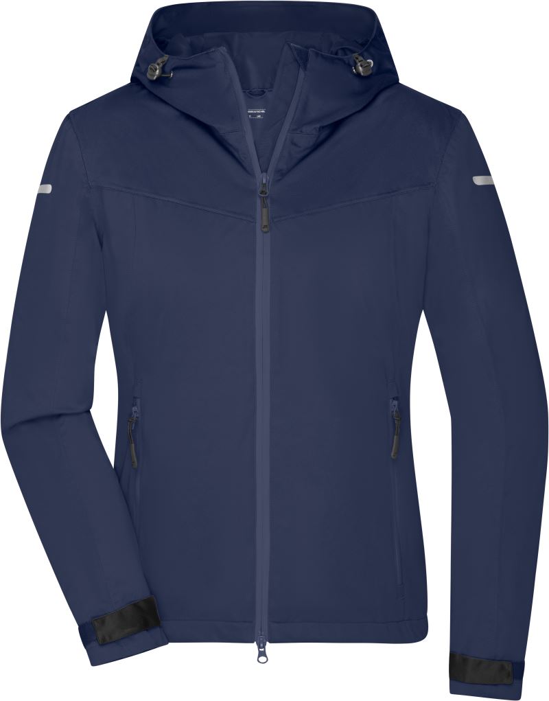 Levně Dámská outdoorová softshellová bunda - navy
