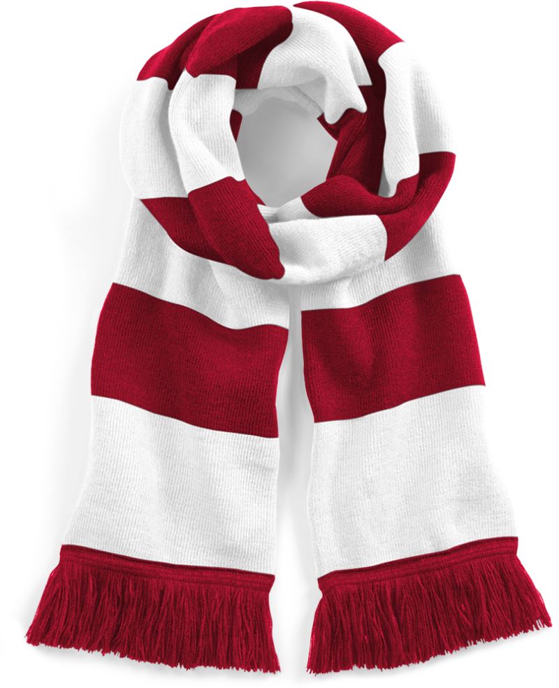 Levně Šála "Stadium" - classic red/white