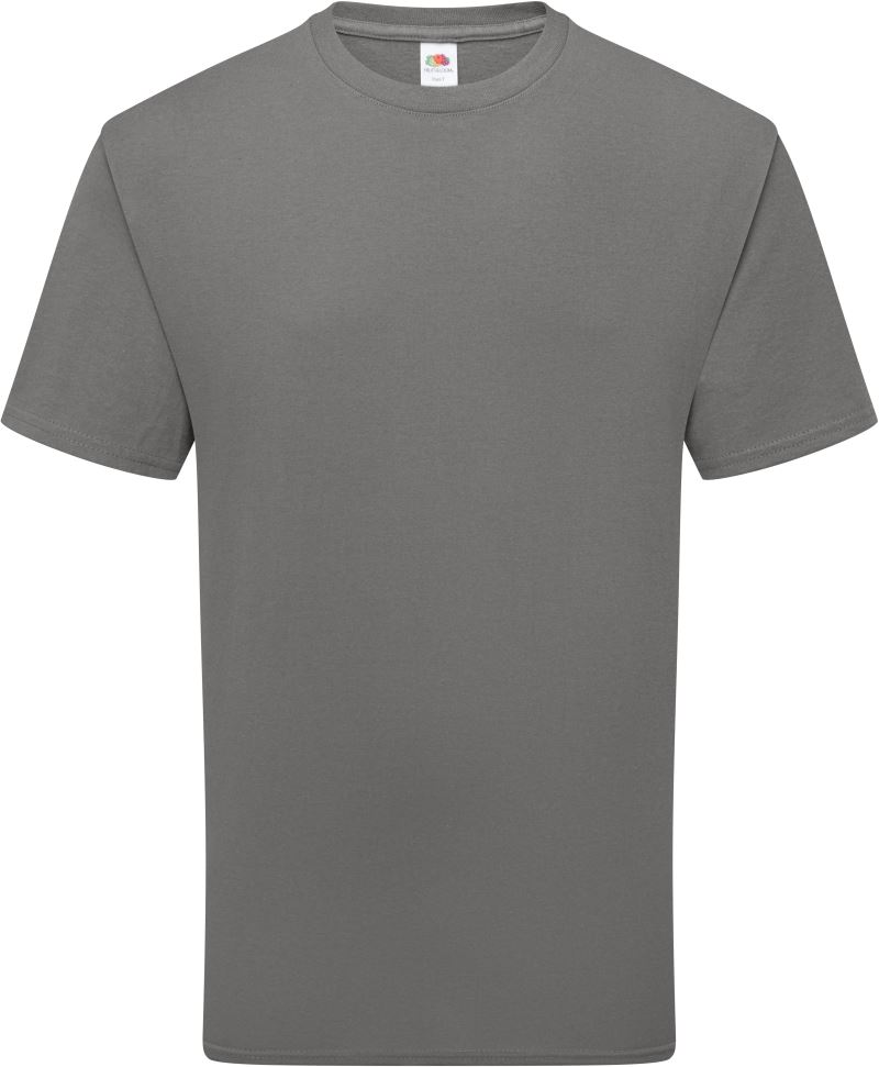Levně Tričko z těžké bio bavlny - light graphite