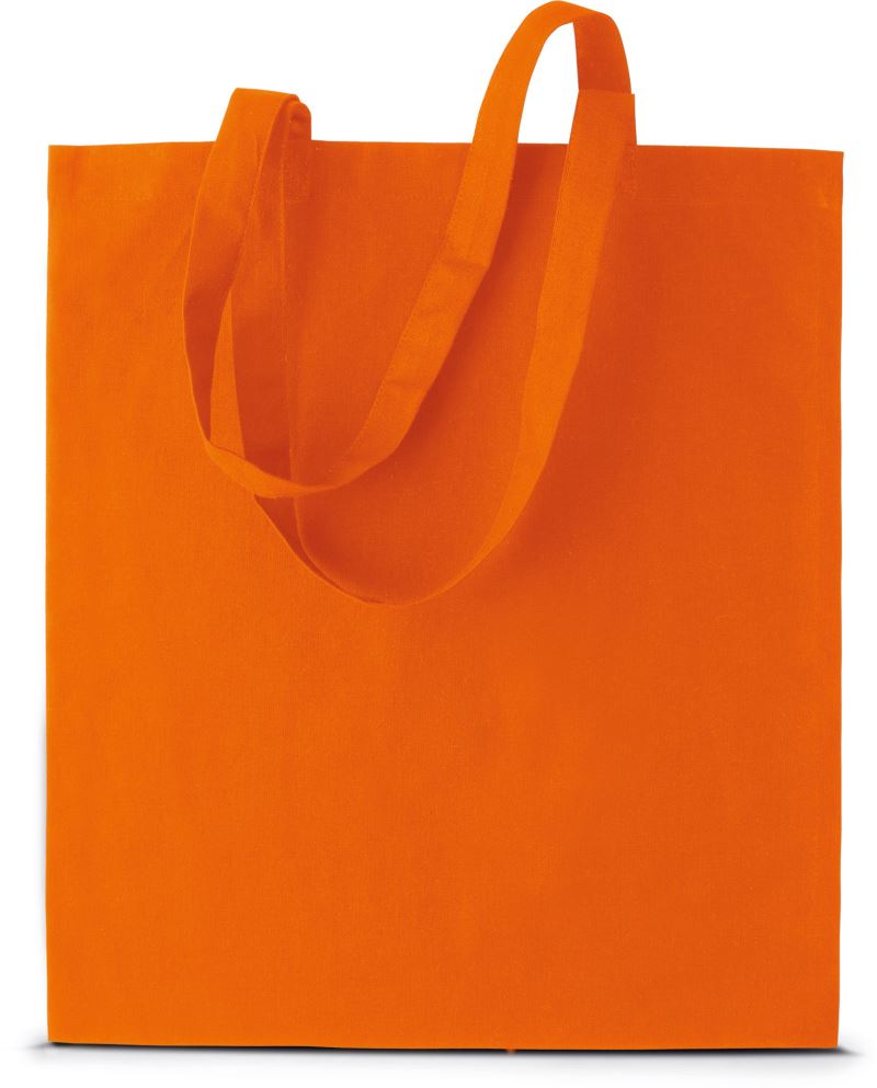Levně Bavlněná taška s dlouhým uchem - orange