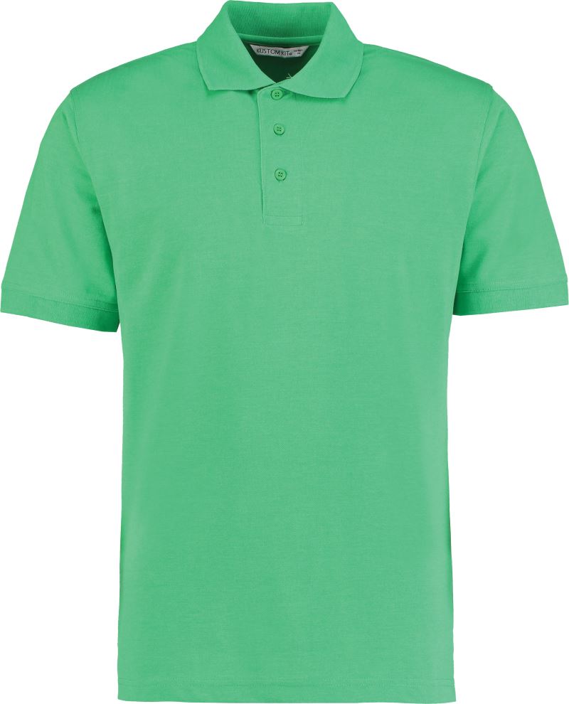 Levně Pánské piqué polo "Superwash" - apple green