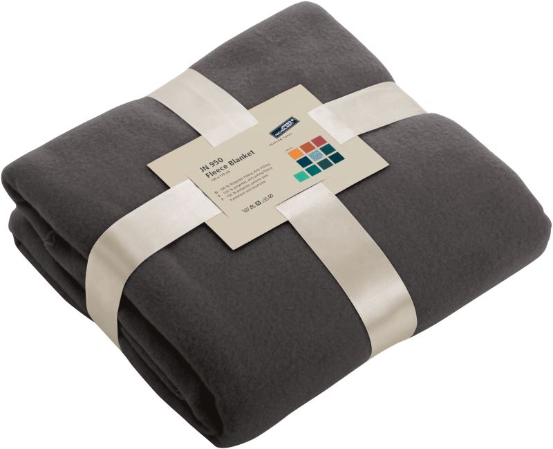 Fleecová deka - dark grey