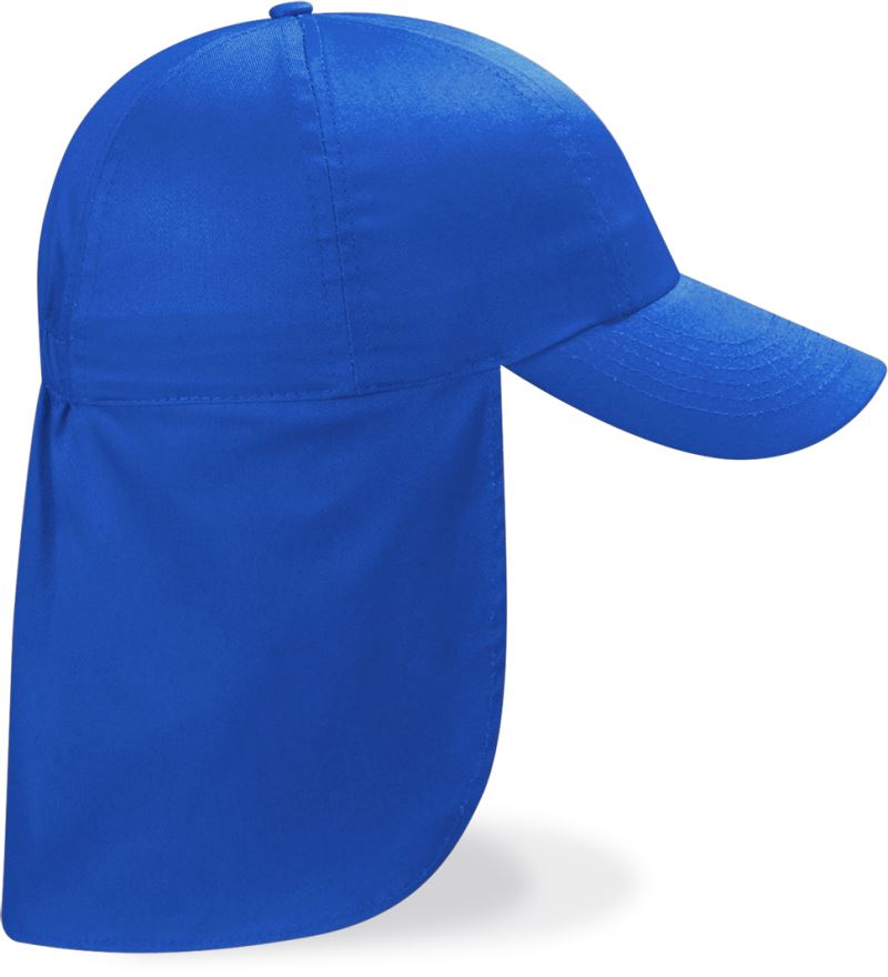 Levně Dětská 6 panelová kšiltovka "Legionnaire Style" - bright royal