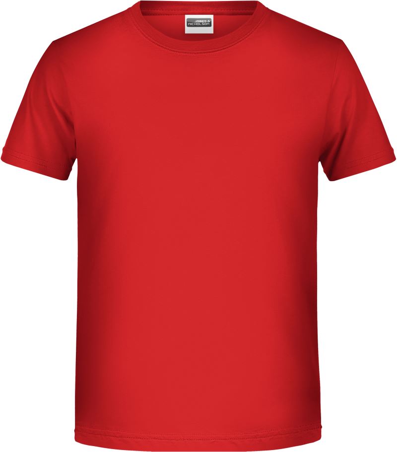 Levně Chlapecké tričko z bio bavlny - red