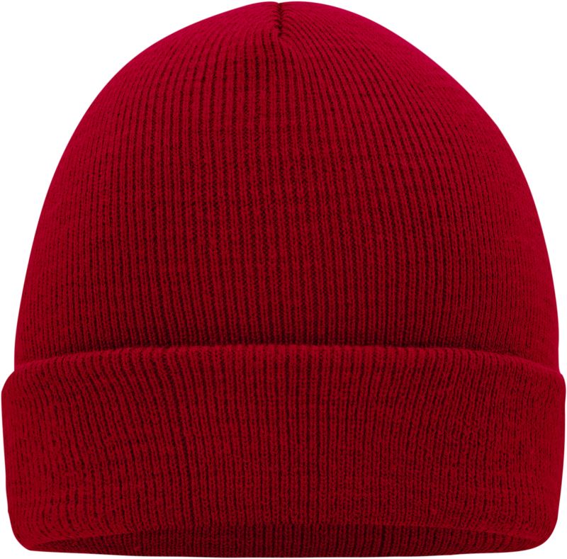 Levně Pletená čepice - burgundy
