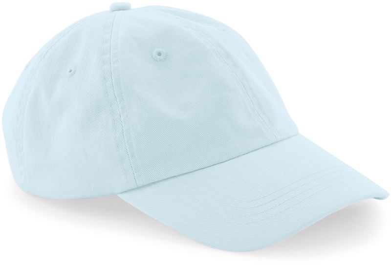 Levně 6 panelová nízkoprofilová kšiltovka - pastel blue