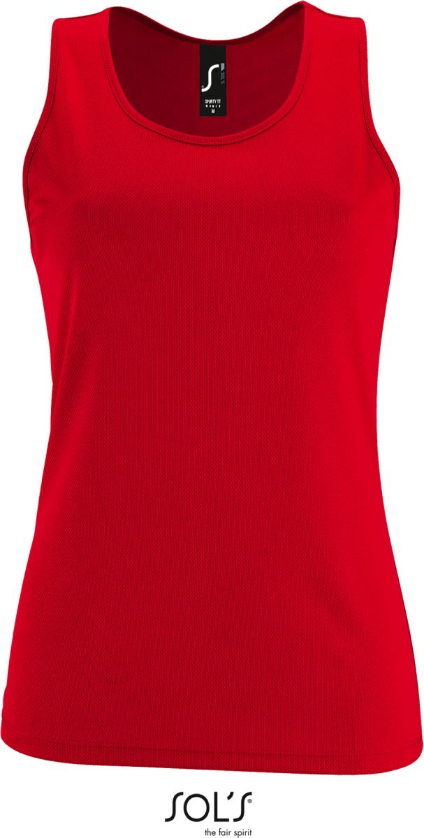 Levně Dámské sportovní tílko - red