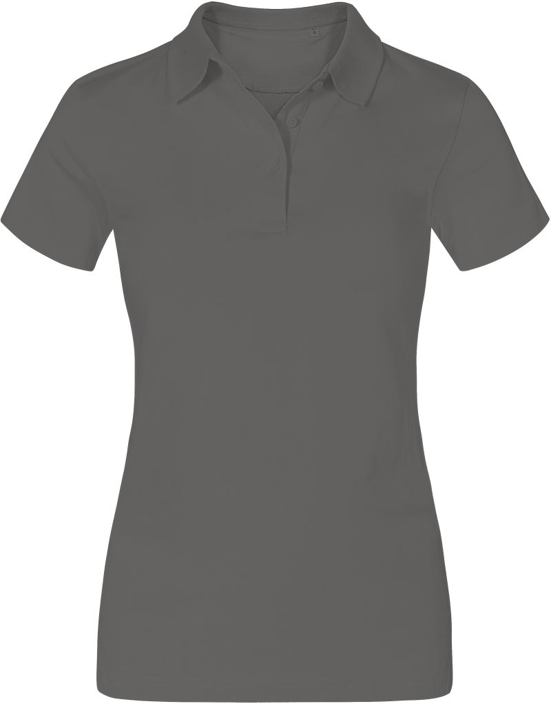 Levně Dámské pracovní žerzejové polo - steel grey