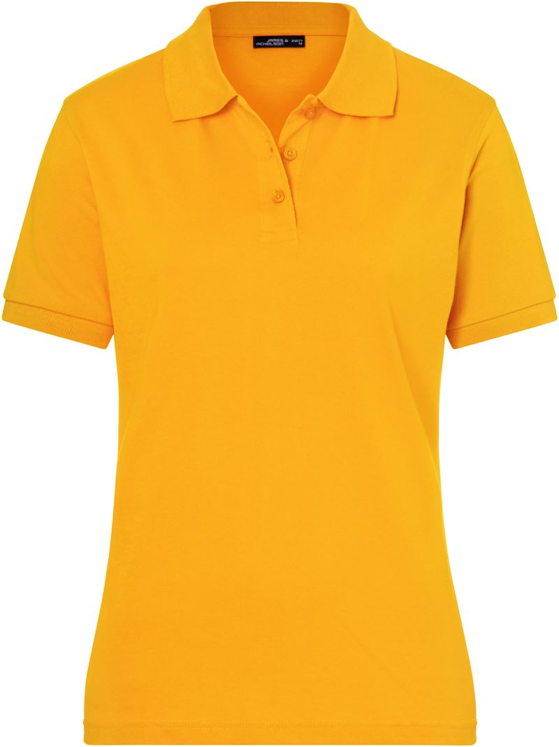 Dámské piqué polo - gold yellow
