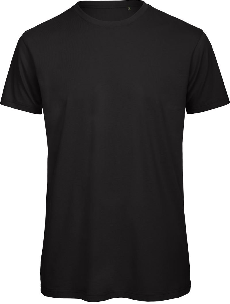 Levně Pánské tričko Medium Fit z bio bavlny - black