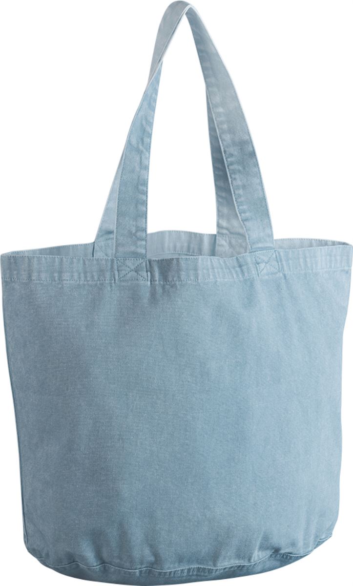 Levně Bavlněná taška "Vintage" - vintage light blue