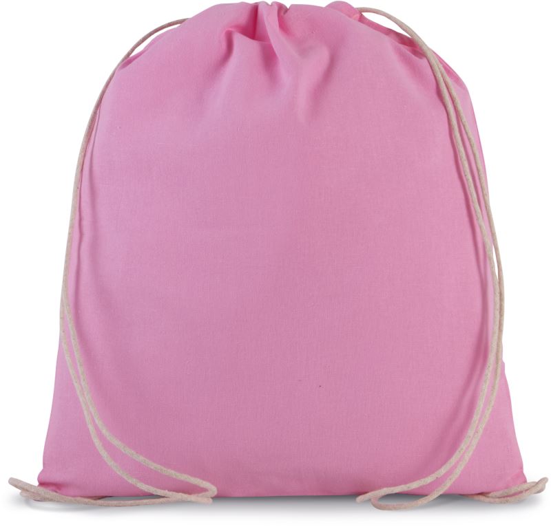 Levně Sportovní vak z bio bavlny - dark pink