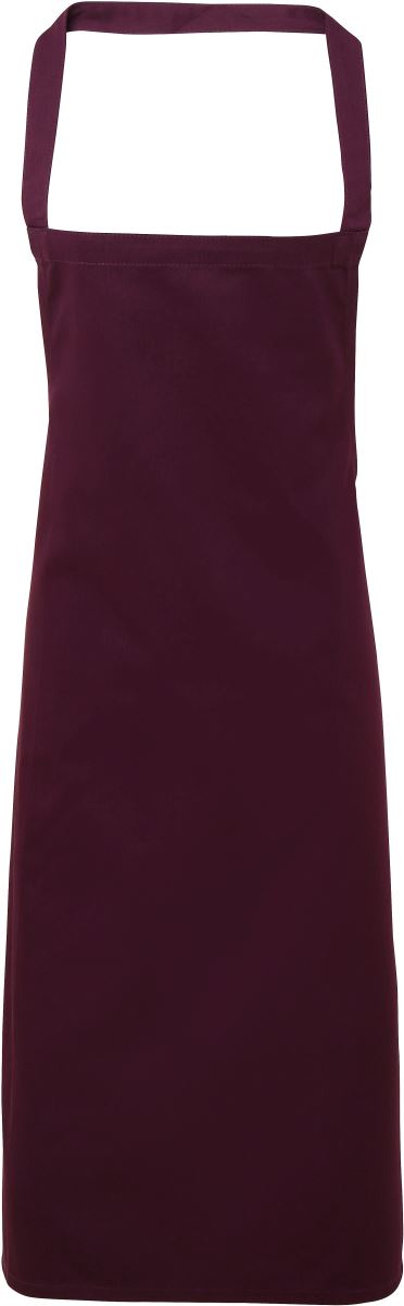 Levně Zástěra z bio bavlny - aubergine
