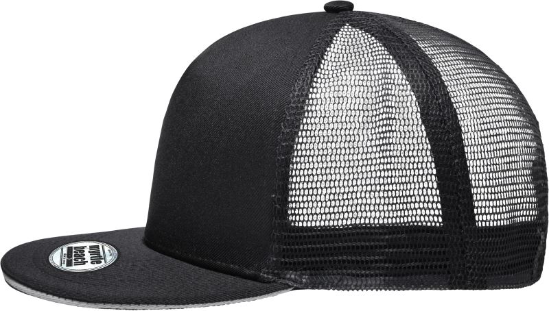 Levně 5 panelová Pro síťovaná kšiltovka - black/light grey