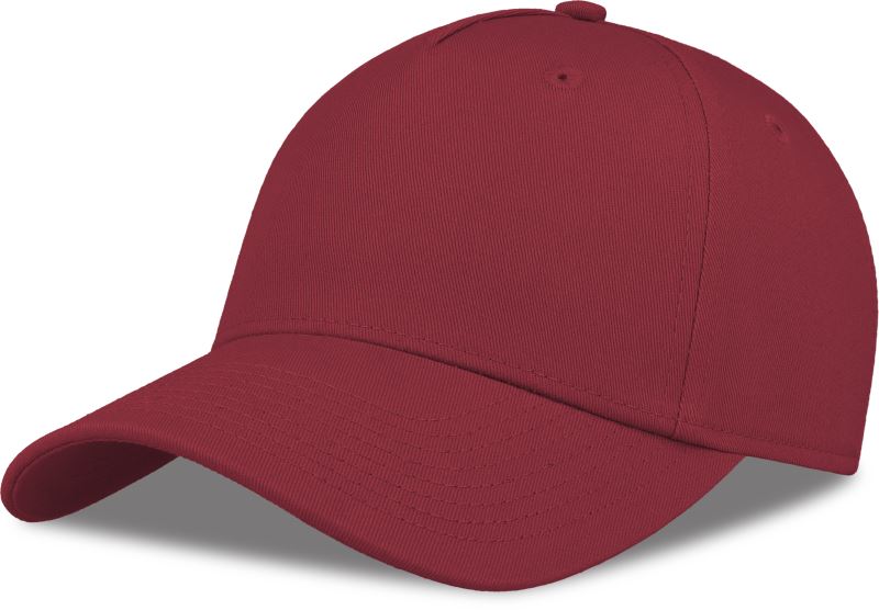 5 panelová kšiltovka - burgundy