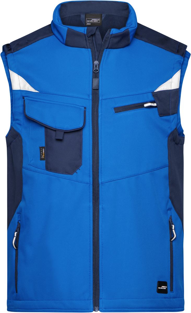 Levně Pracovní vesta - Strong - royal/navy