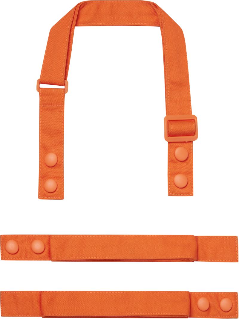 Levně Popruhy k zástěře "Swap and Pop" - orange