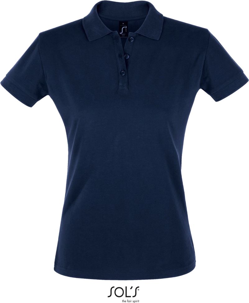 Dámské piqué polo - french navy