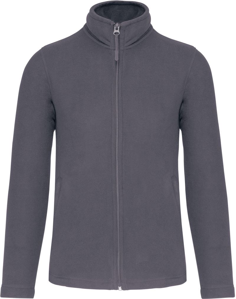 Levně Bunda Heavy Workwear Microfleece - convoy grey