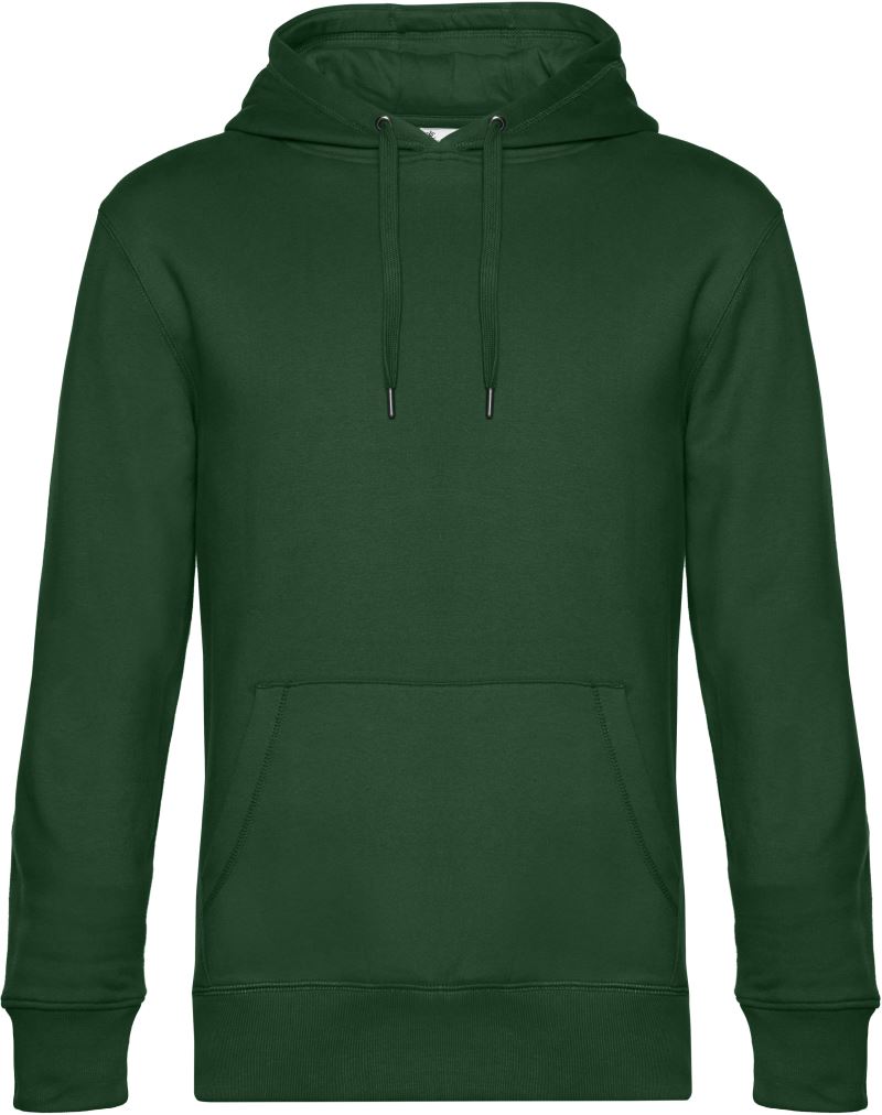 Levně Pánská mikina s kapucí - bottle green