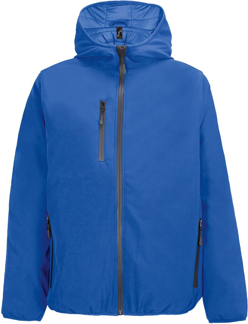 Levně Pánská 3-vrstvá zimní softshellová bunda - royal blue