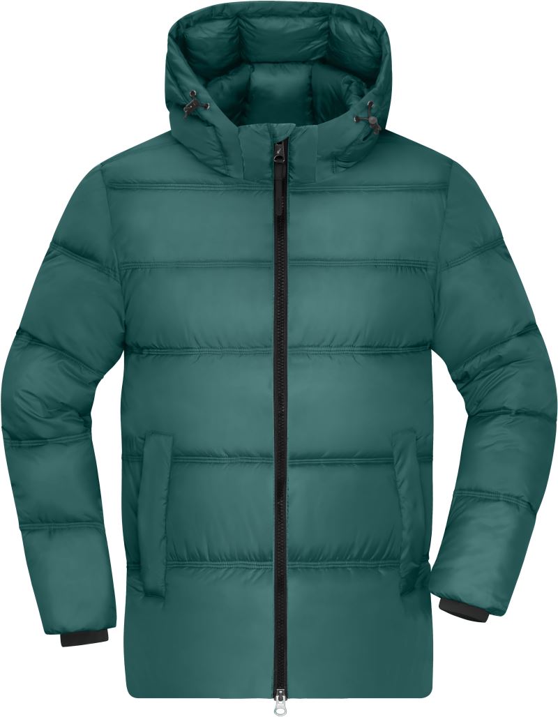 Levně Pánská zimní bunda - smoky green