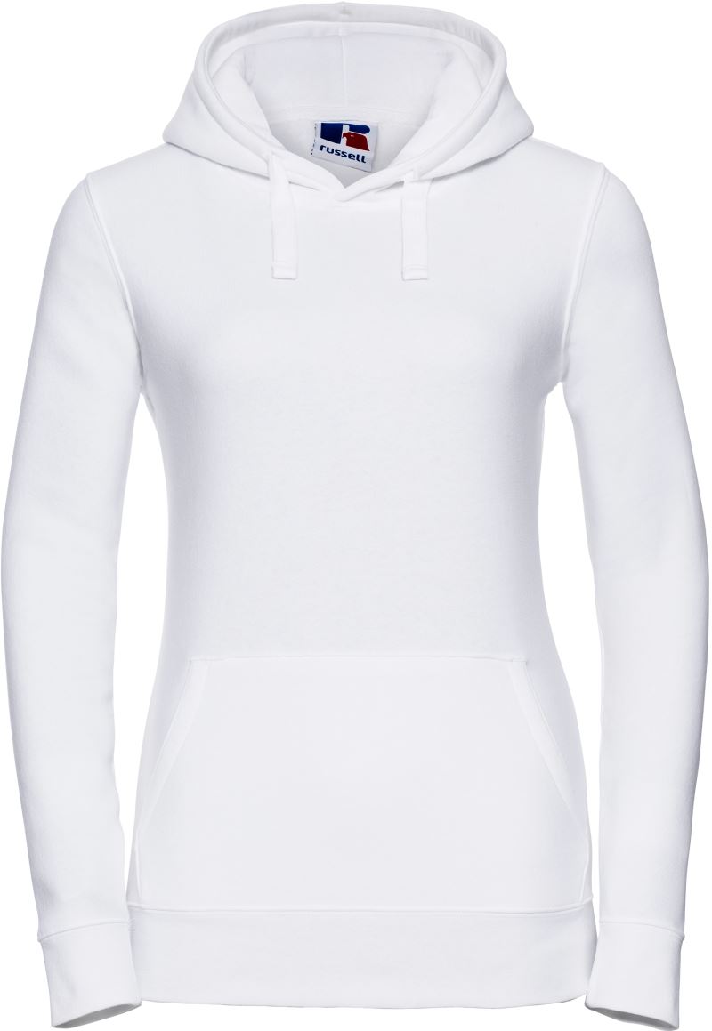 Dámská mikina s kapucí "Authentic" - white