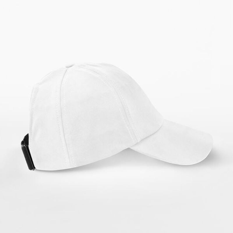 Levně 6 panelová kšiltovka "Performance Ponytail" - white