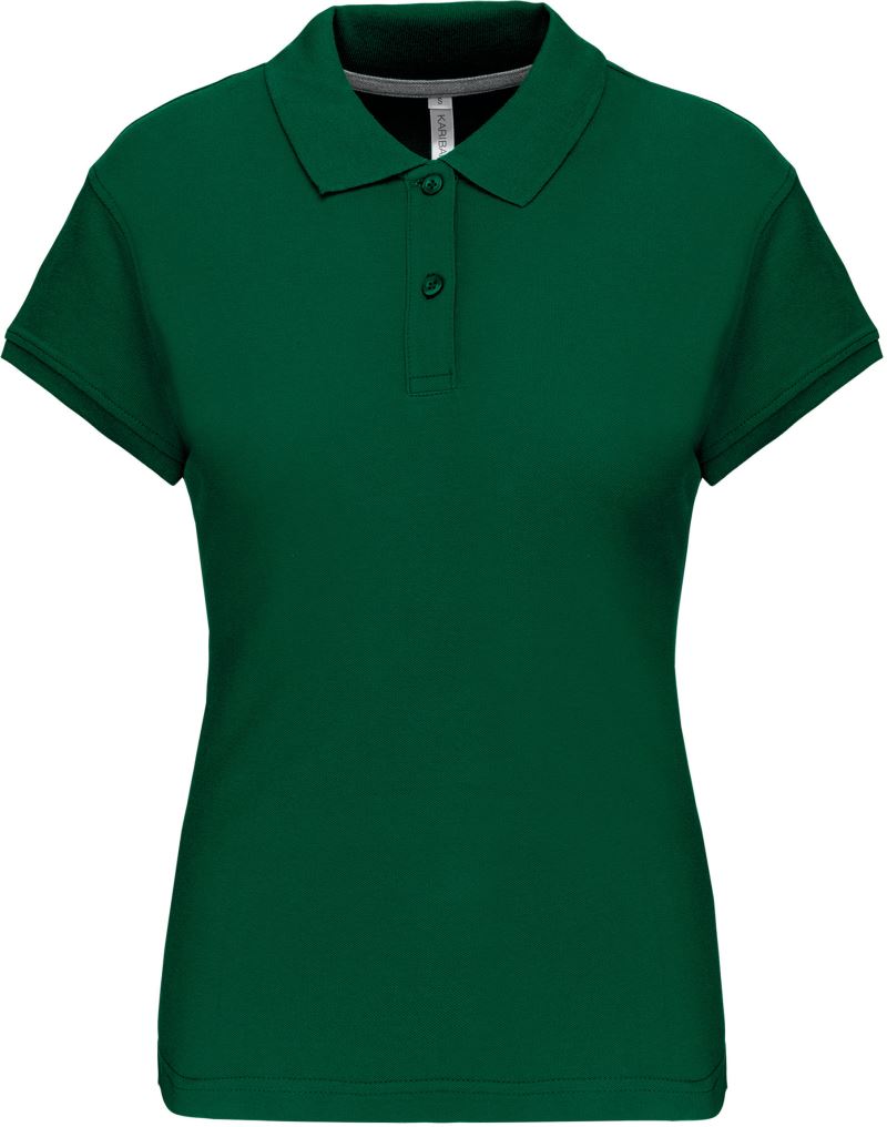 Dámské piqué polo - kelly green