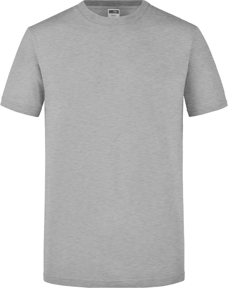 Levně Pánské vypasované tričko - grey heather